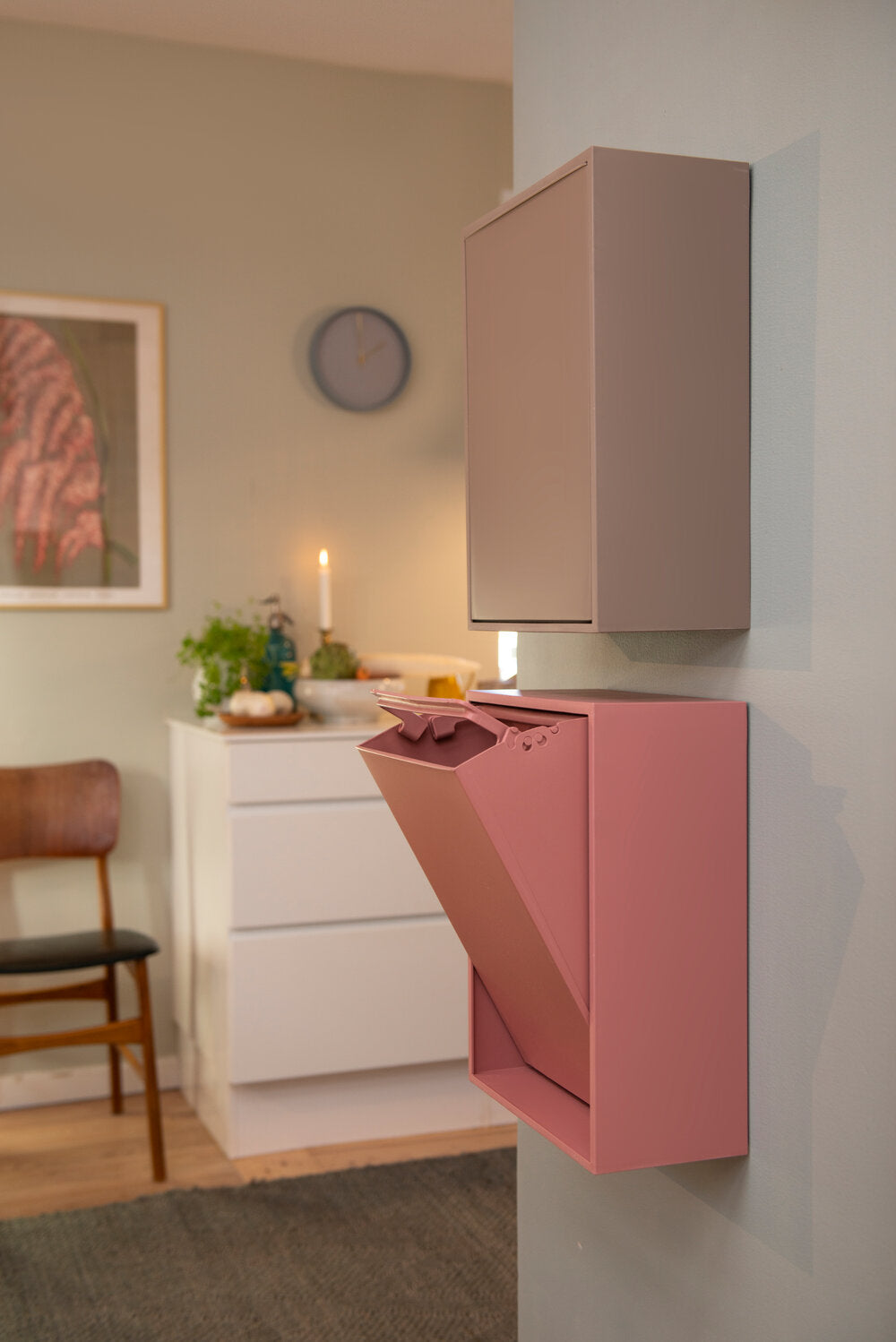 Recycling Box affaldssorteringsboks - Fungi Brown